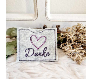 Stickserie - ITH Christliche Motive 13x Schokohülle 2x Anhänger Danke